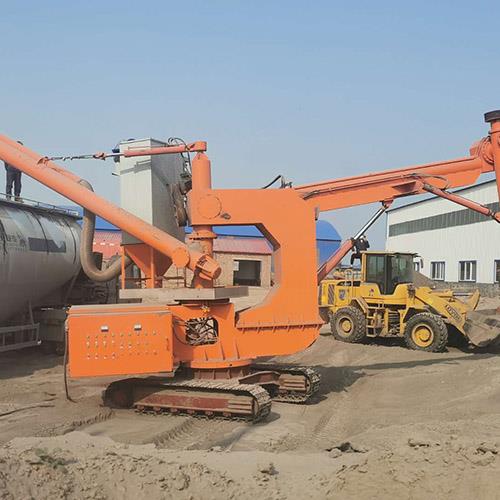 Fly ash loading machine